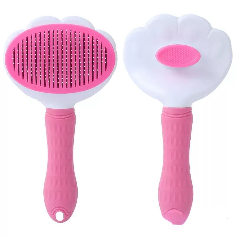 PetPaw™ Self-Cleaning Brush - 3-in-1 Pet Hair Remover with Water Tank